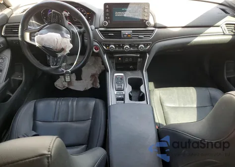 2022 Honda Accord Touring Hybrid из США, поврежденный, VIN 1HGCV3F9XNA009815